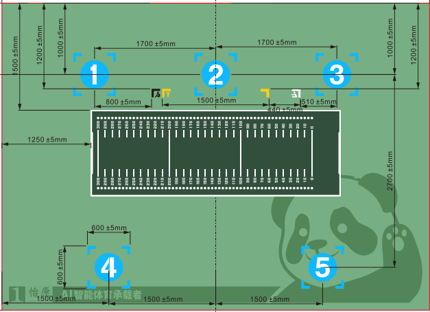 主控位站位示意图